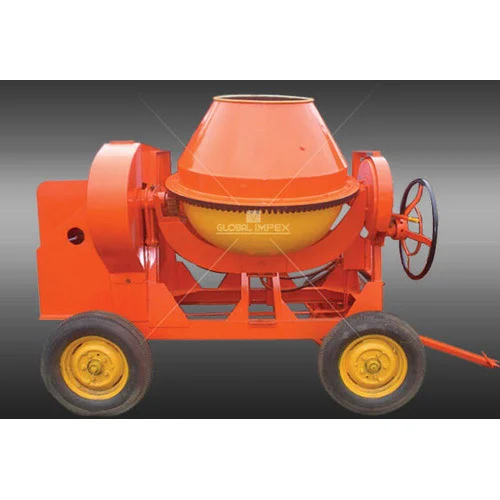6HP Cast Iron 5/3 CFT Wheel Type Mixer Machine