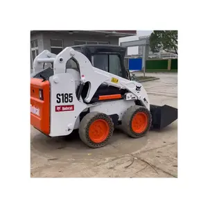 Small Used Bobcat S185 Skid Steer Loader Mini Loader With Cheap Price S130 S160 S185 S300 In Stock