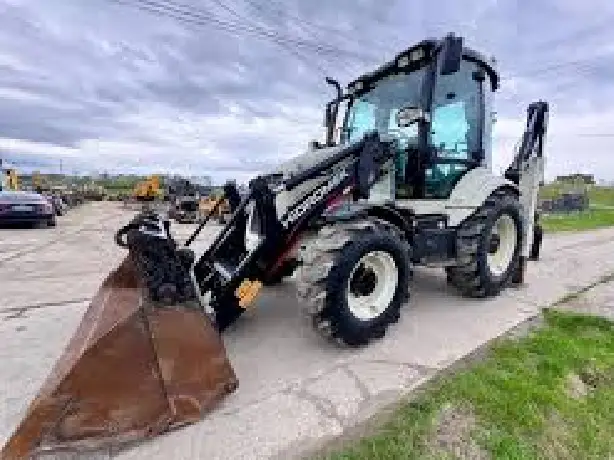 Hidromek HMK 102B backhoe loader